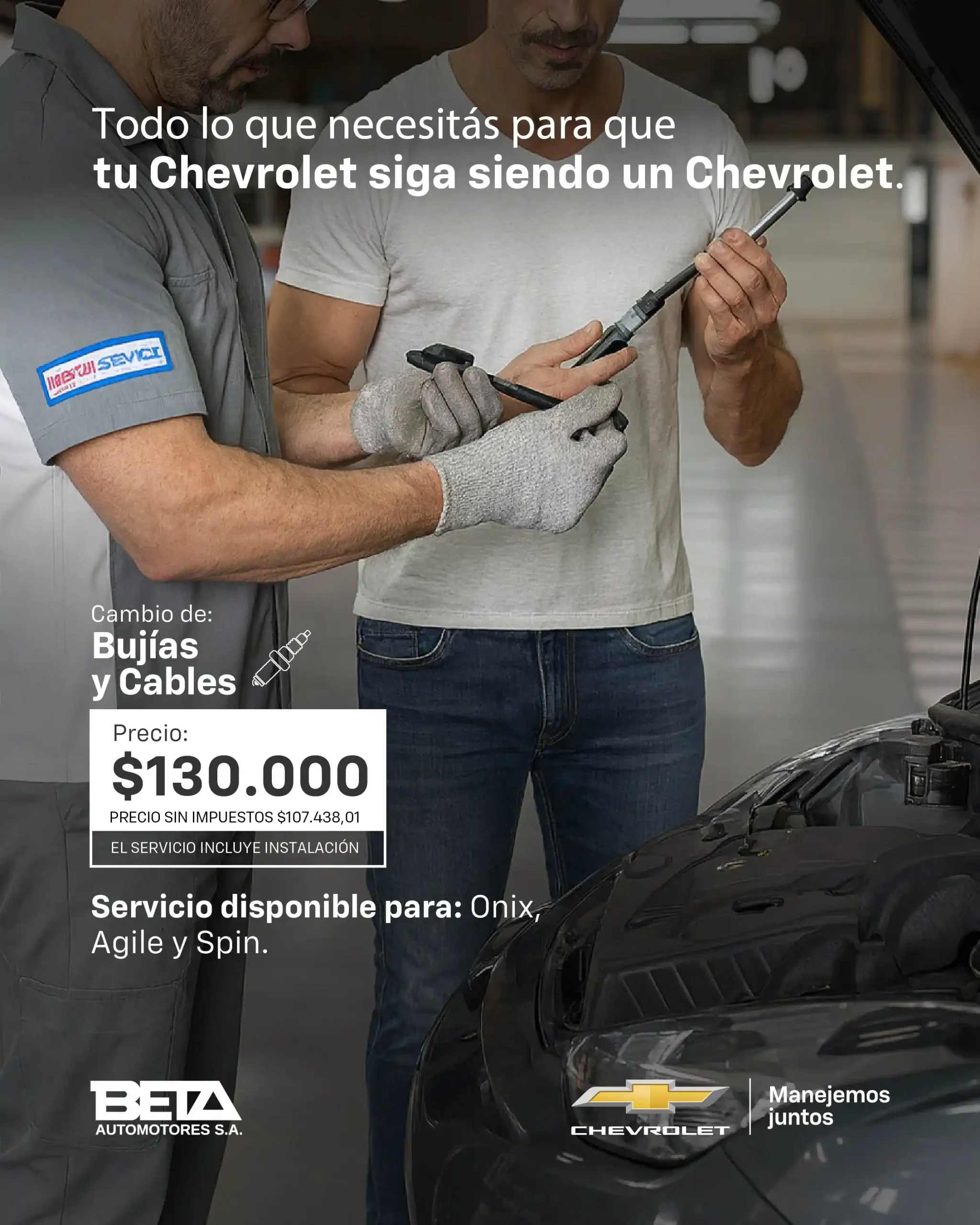Postventa Bujías y cables