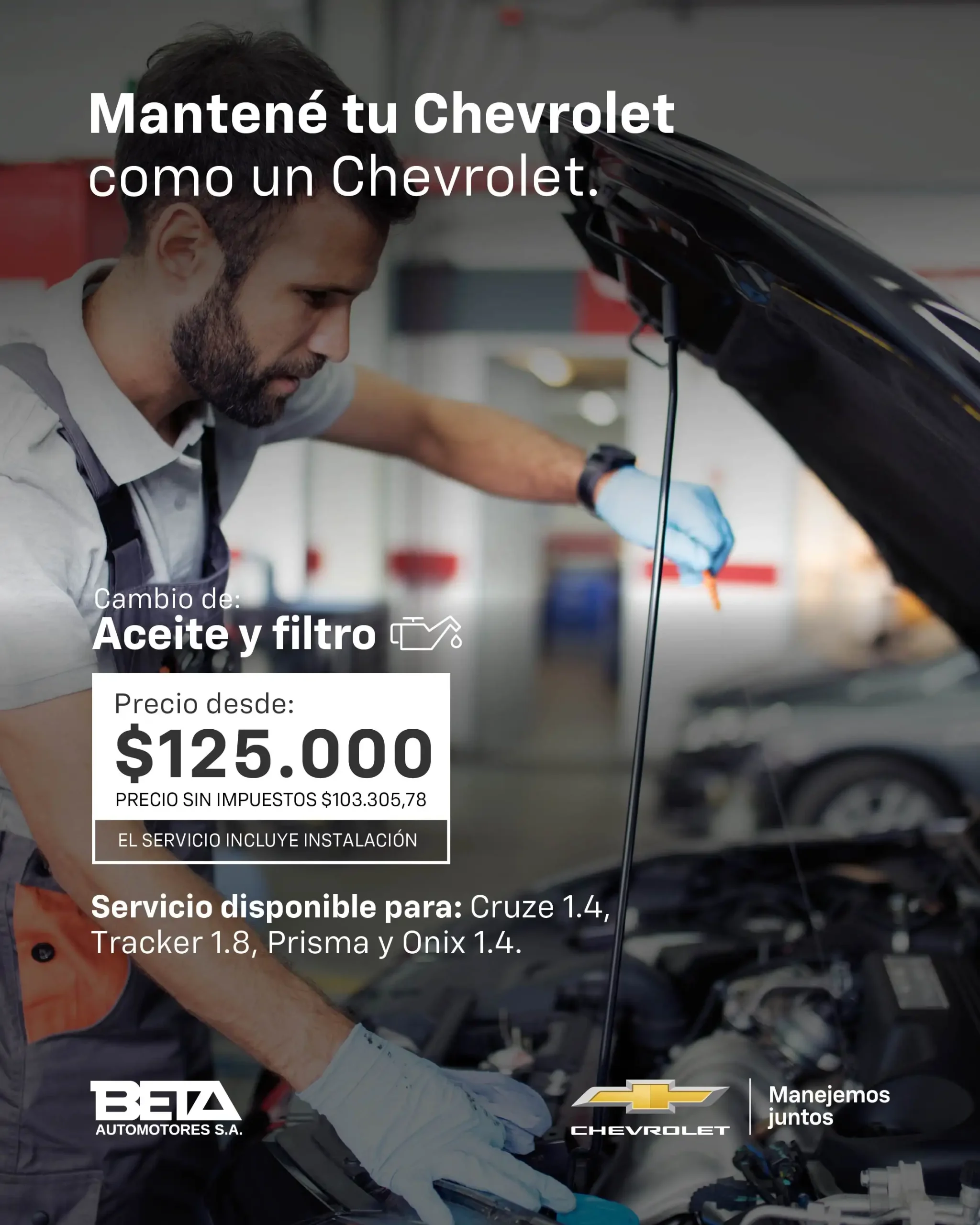 Postventa Aceite y filtro